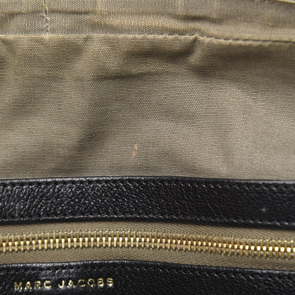 Marc Jacobs Lacquered Goatskin Quilted Karlie Satchel Black 9 of 13