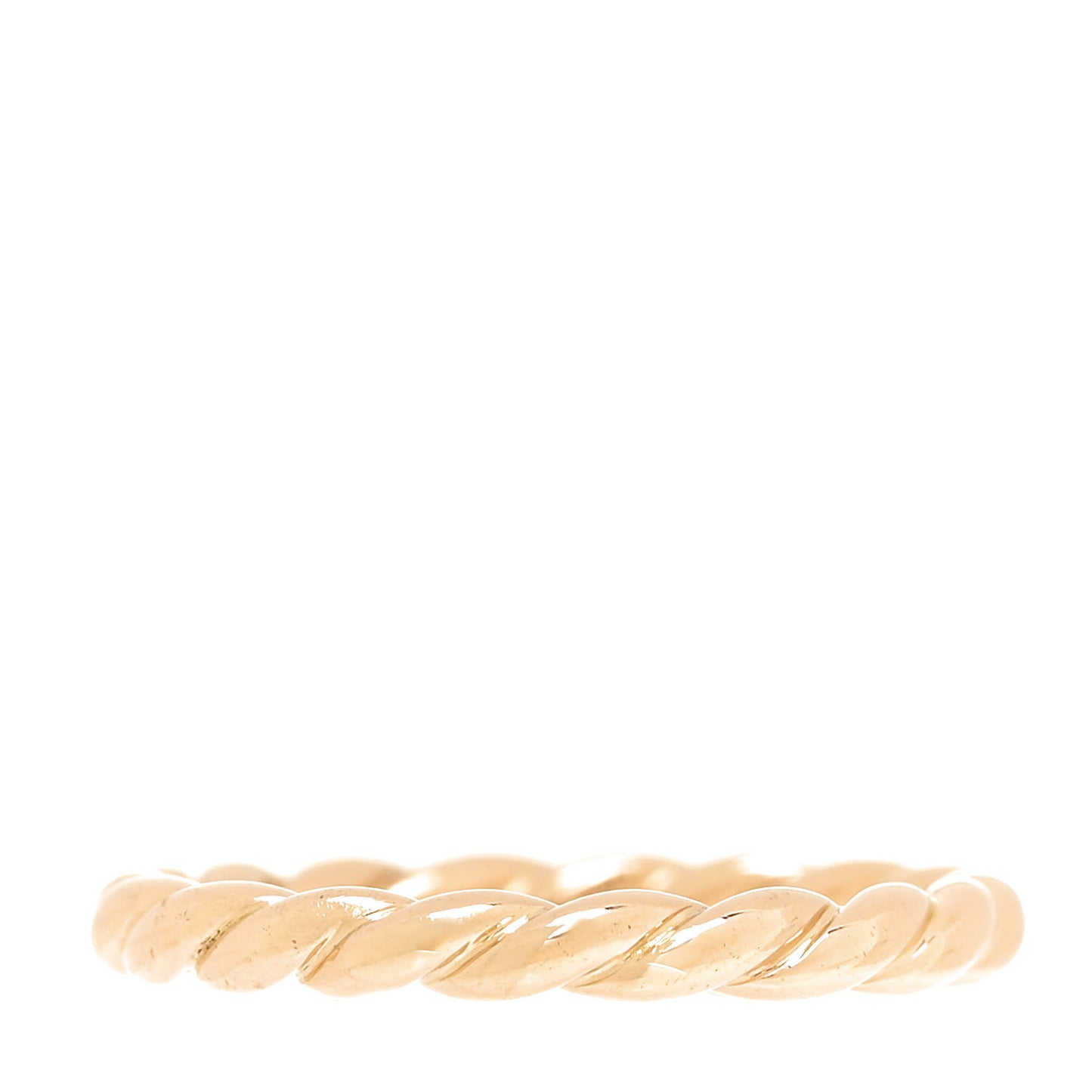 18K Yellow Gold 2.7mm Petite Paveflex Ring 54 7