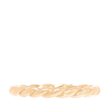David Yurman 18K Yellow Gold 2.7mm Petite Paveflex Ring 54 7 1 of 4