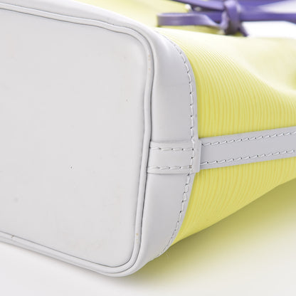Louis Vuitton Epi Nano Noe Acid Yellow 6 of 11