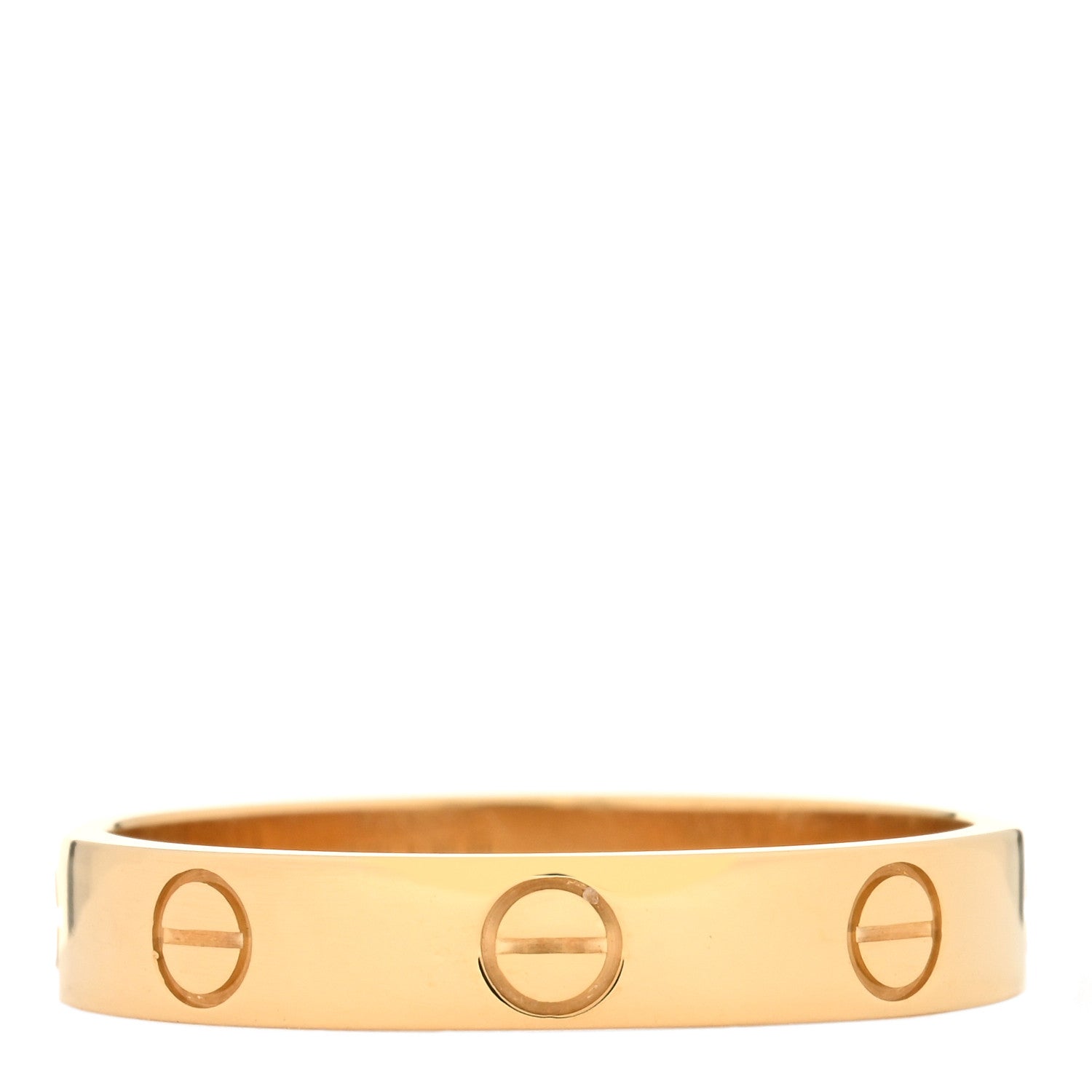 Cartier 18K Yellow Gold 3.5mm LOVE Wedding Band Ring 57 8 2 of 3