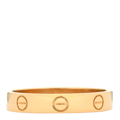 Cartier 18K Yellow Gold 3.5mm LOVE Wedding Band Ring 57 8 2 of 3