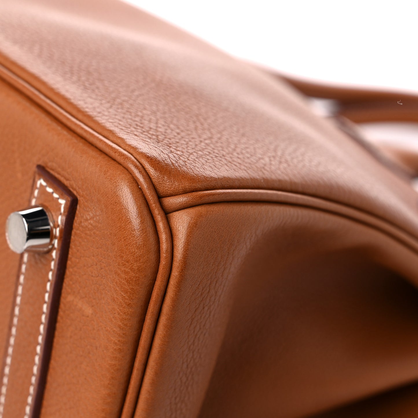 Natural Barenia Faubourg Birkin 30 Fauve