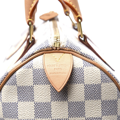 Louis Vuitton Damier Azur Speedy 25 8 of 9