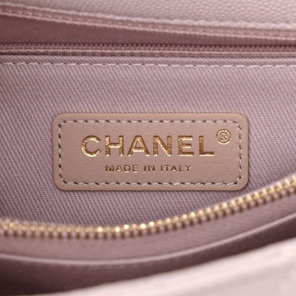 Chanel Caviar Quilted Small Coco Handle Flap Lilas Lilac 7 of 10