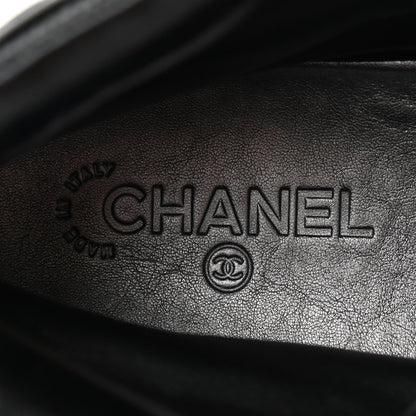 Chanel Patent Calfskin Quilted Womens High Top Sneakers 40.5 Black 7 of 11