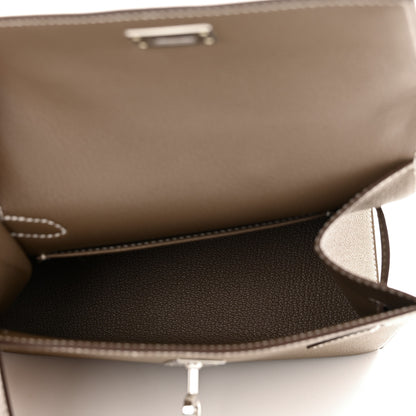 Hermes Epsom Kelly En Desordre Sellier 20 Etoupe 5 of 11
