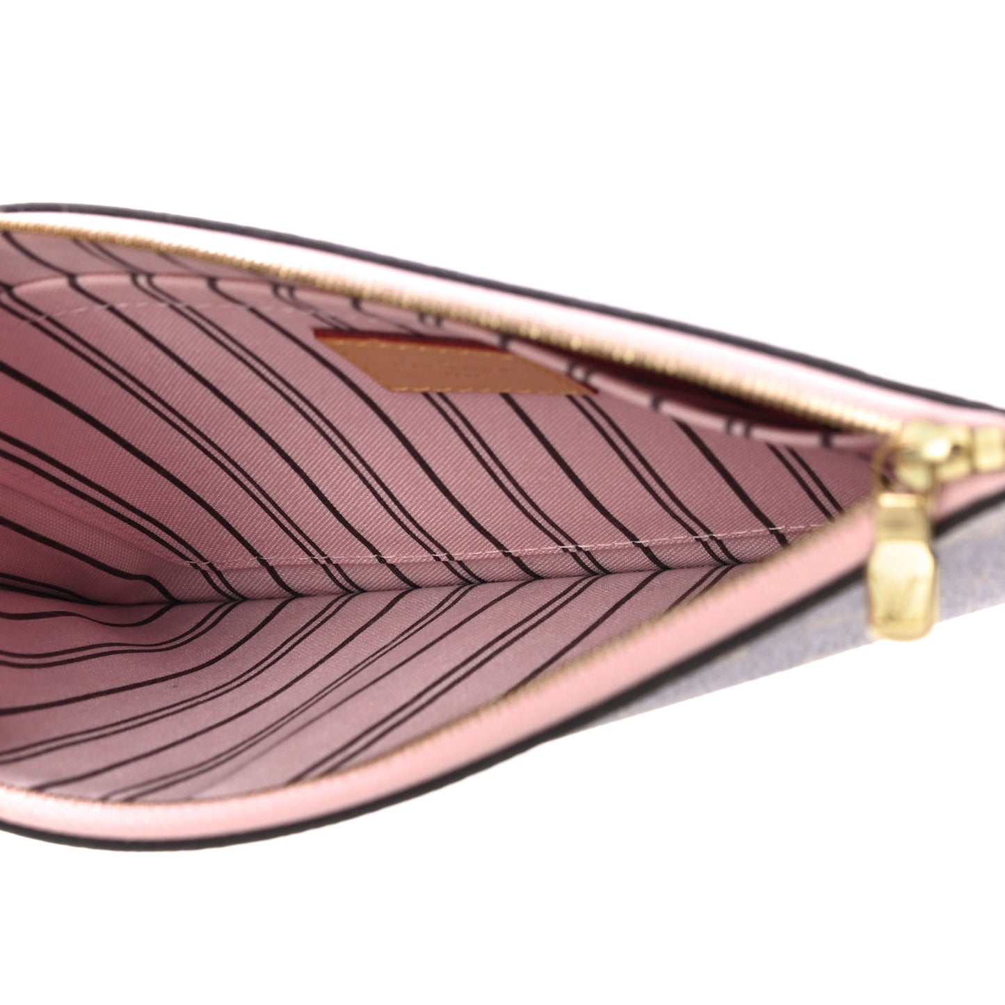 Monogram Neverfull MM GM Pochette Rose Ballerine