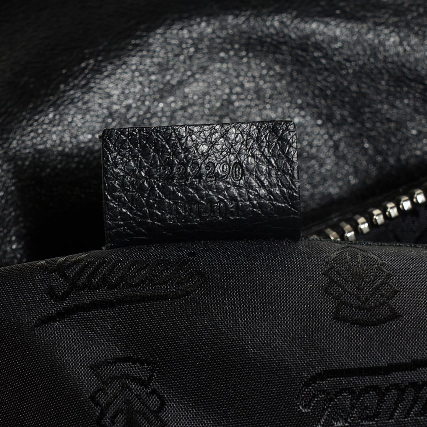 Calfskin Medium Classic Backpack Black