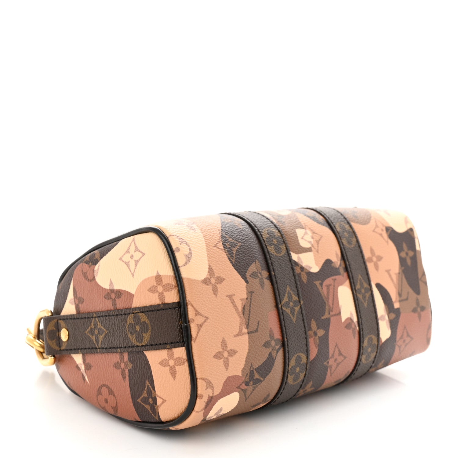 Louis Vuitton Monogram Portrait Keepall Bandouliere 25 Brown 4 of 9