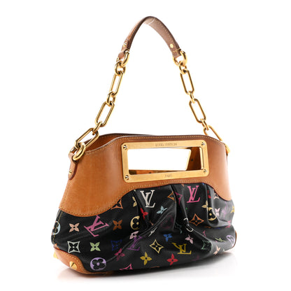 Louis Vuitton Monogram Multicolor Judy PM Black 3 of 12