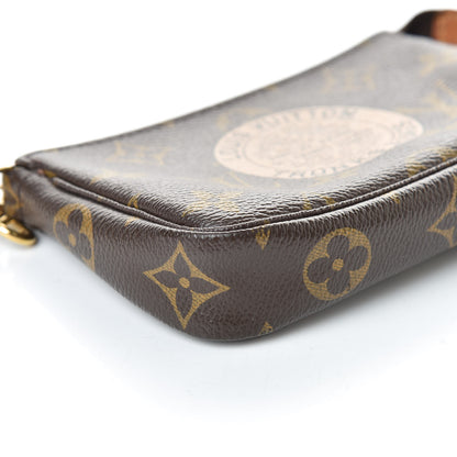Louis Vuitton Monogram Complice Trunks and Bags Mini Pochette Accessories Beige 8 of 9