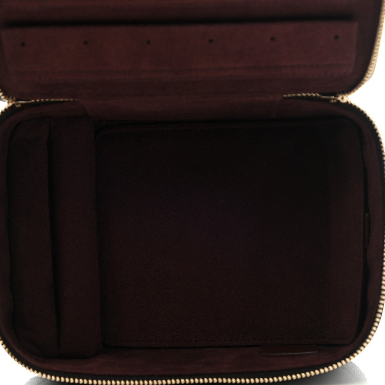 Chanel Caviar Quilted Top Handle Jewelry Case Black 6 of 12