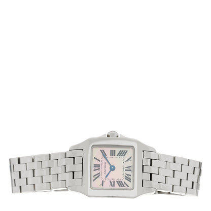 Cartier Stainless Steel 20mm Santos Demoiselle Quartz Watch 2 of 4