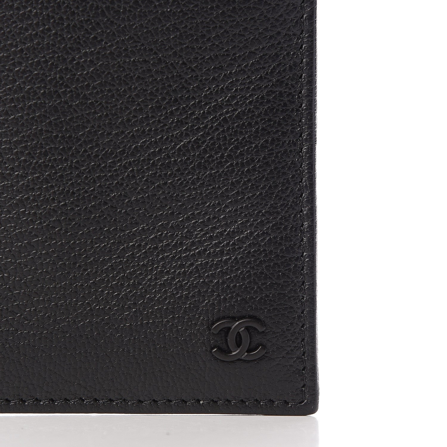 Chanel Goatkin CC Bi-Fold Wallet Black 10 of 11