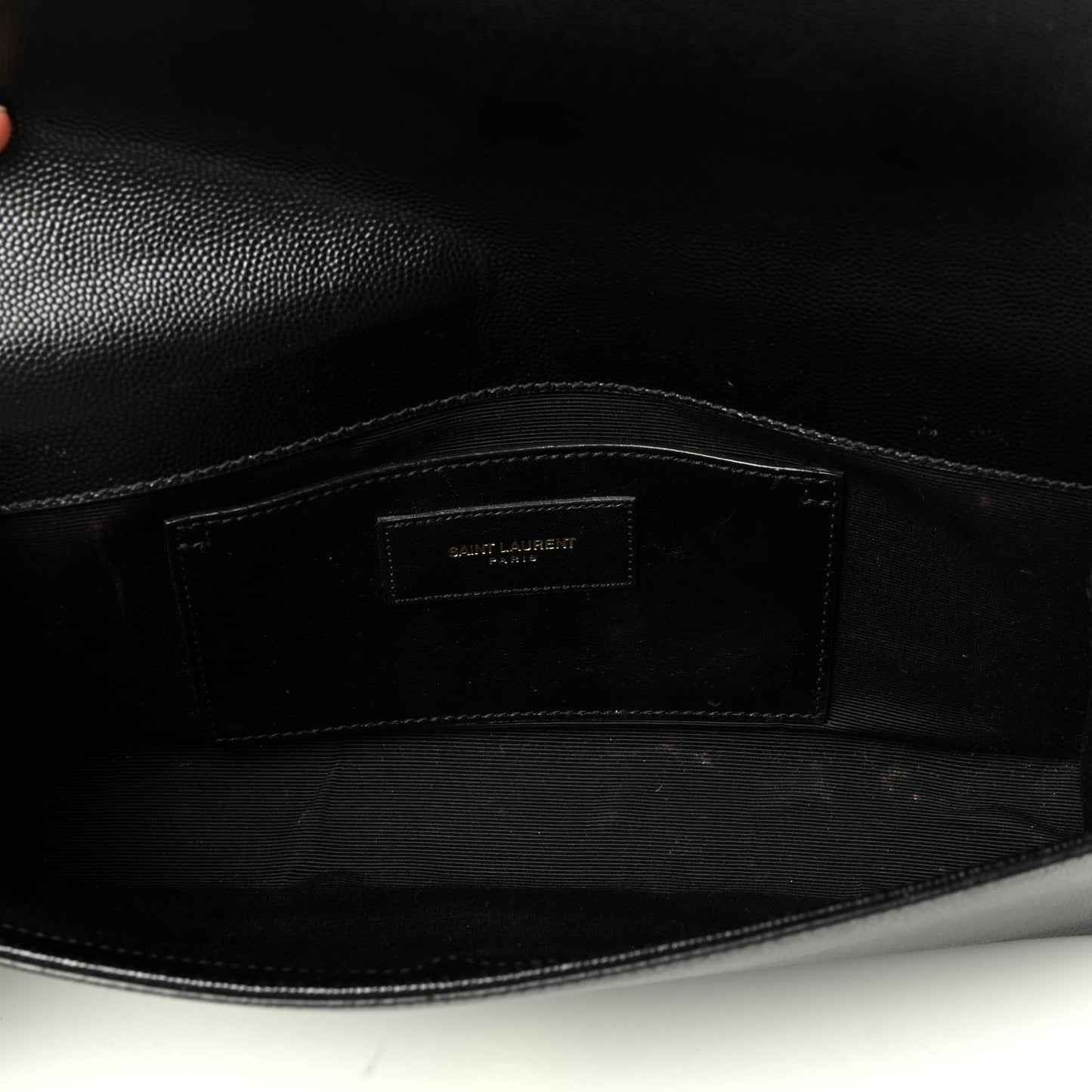 Patent Grain de Poudre Classic Monogram Cassandre Clutch Black