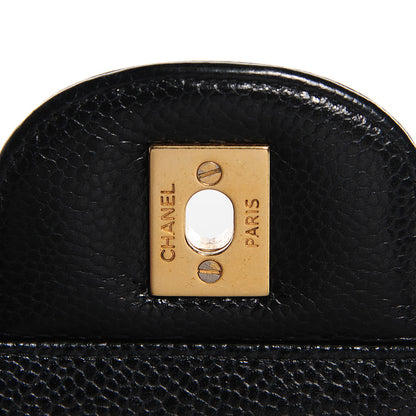 Chanel Caviar Quilted Maxi Double Flap Black 7 of 7
