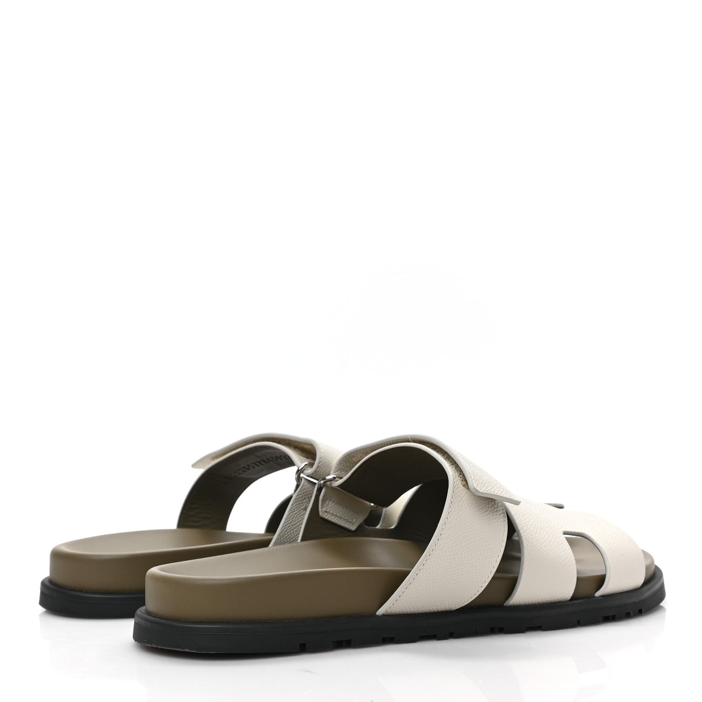 Epsom Mens Chypre Sandals 43 Beige Glaise Vert Toundra