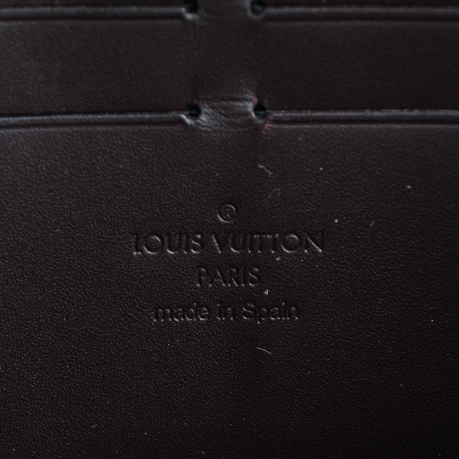 Louis Vuitton Vernis Zippy Wallet Amarante 6 of 7