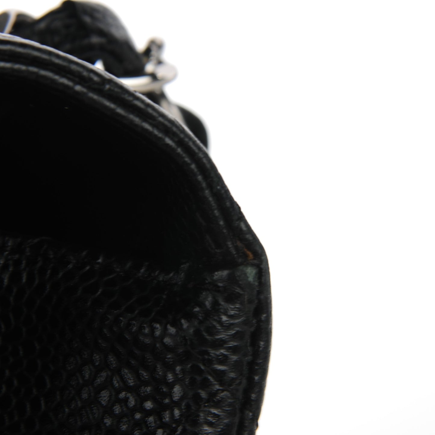 Caviar Quilted Jumbo Single Flap Black