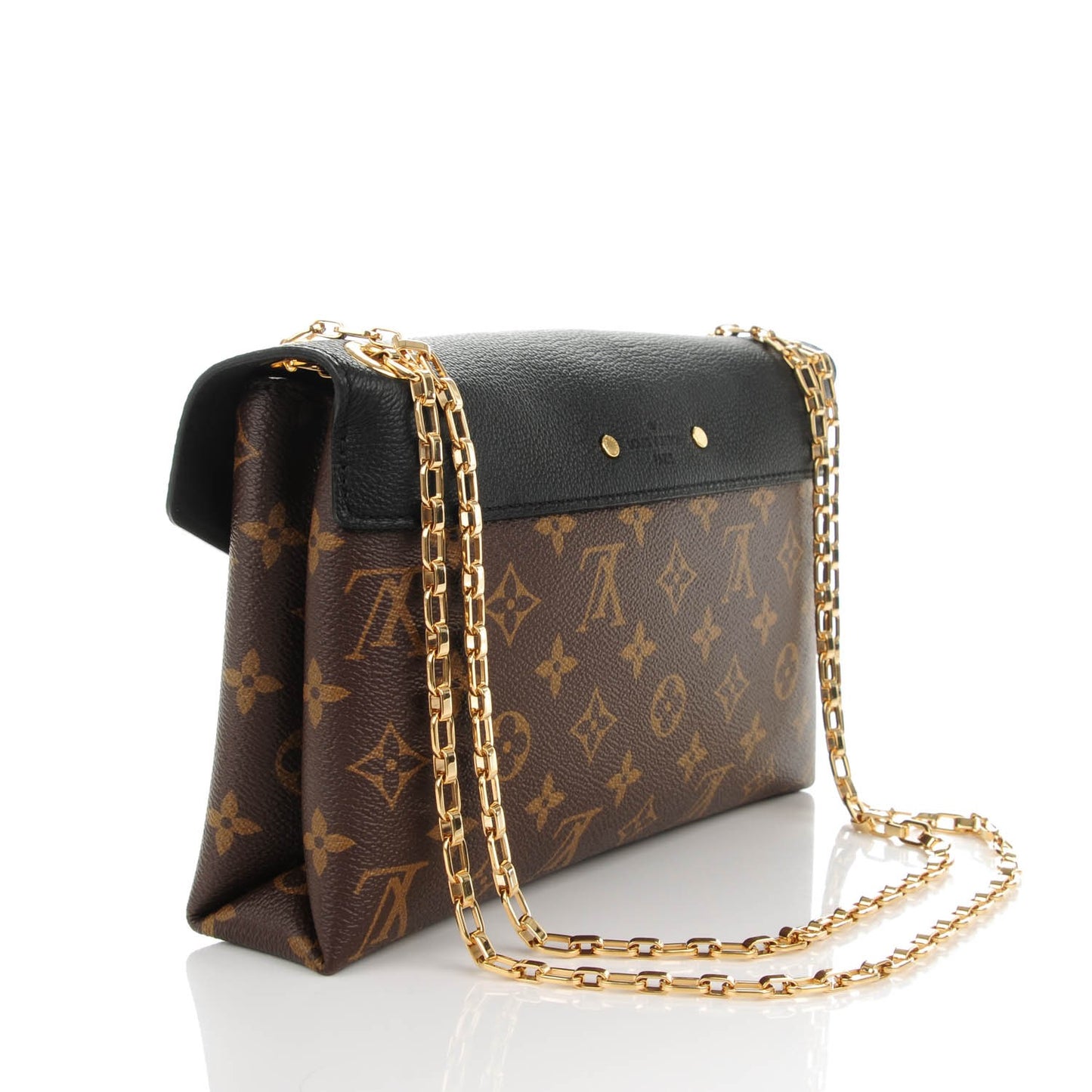 Monogram Pallas Chain Black