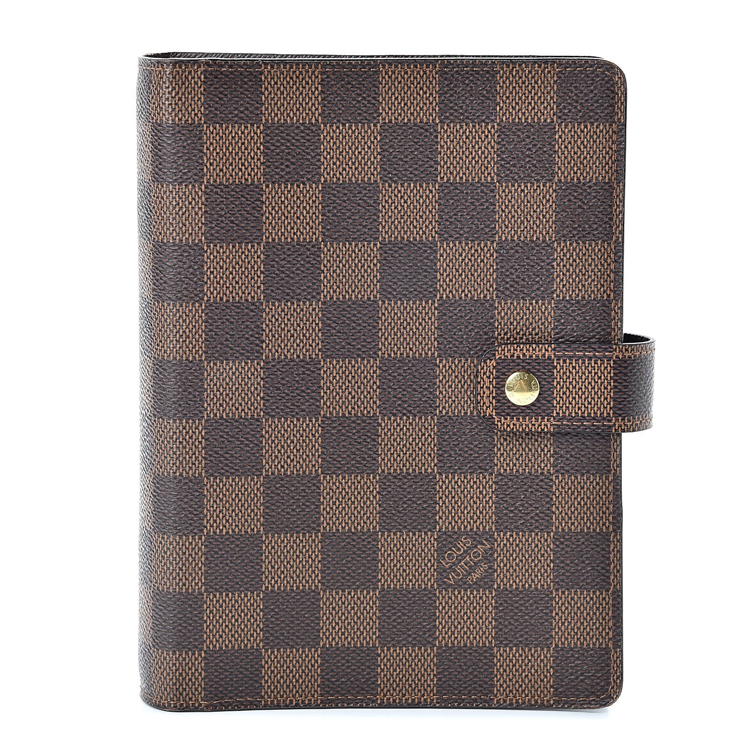 Louis Vuitton Damier Ebene Medium Ring Agenda Cover 1 of 7