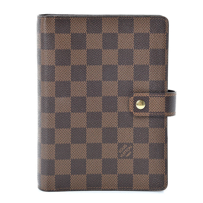 Louis Vuitton Damier Ebene Medium Ring Agenda Cover 1 of 7