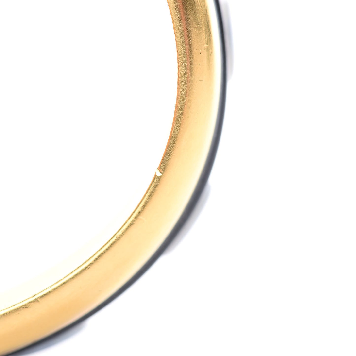 Resin CC Cuff Black White Gold