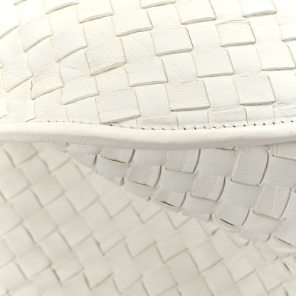 Bottega Veneta Nappa Intrecciato Hobo White 9 of 11