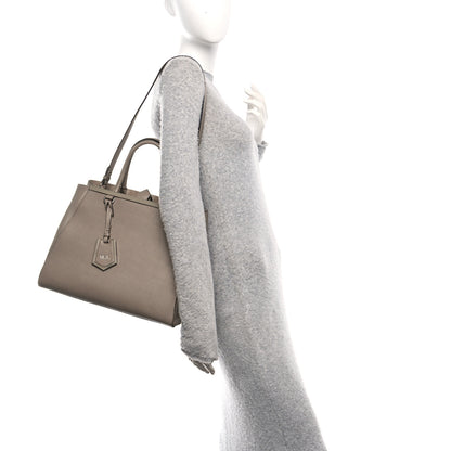 Fendi Vitello Elite Regular 2Jours Tote Tortora 2 of 17