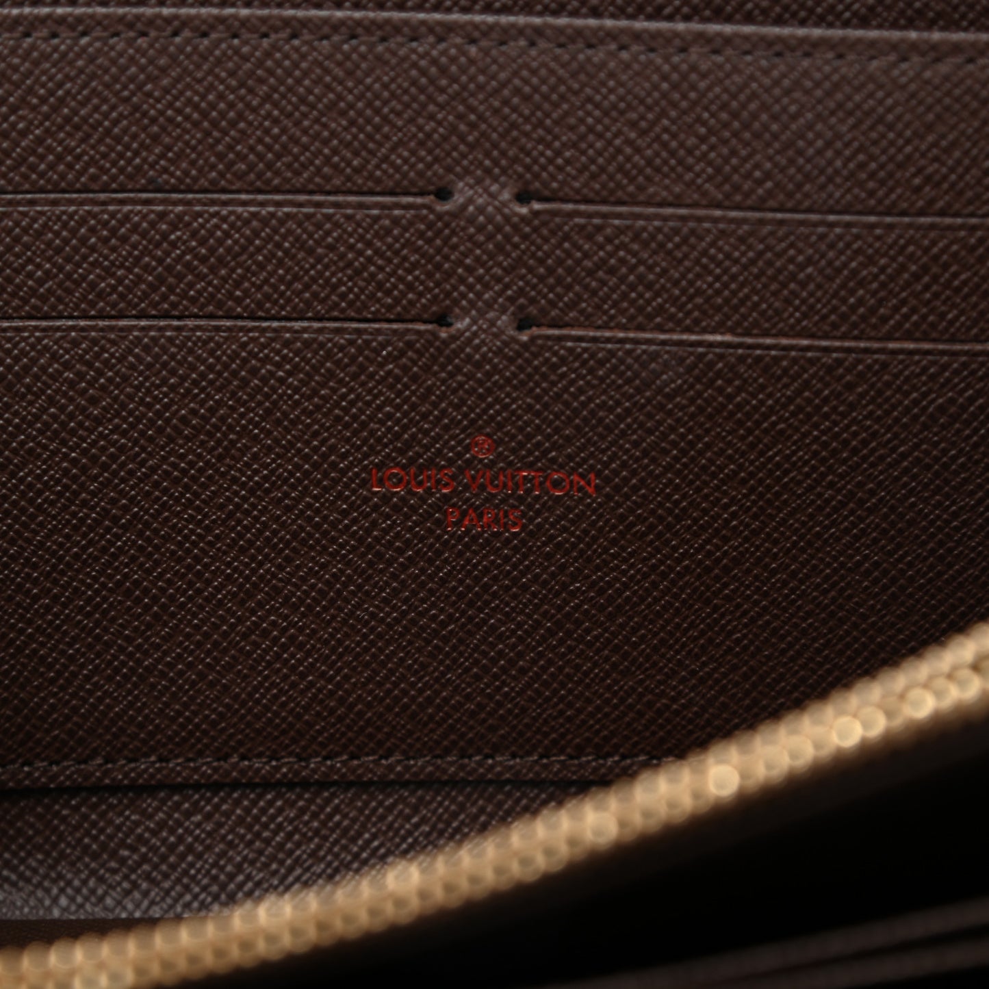 Damier Ebene Zippy Wallet