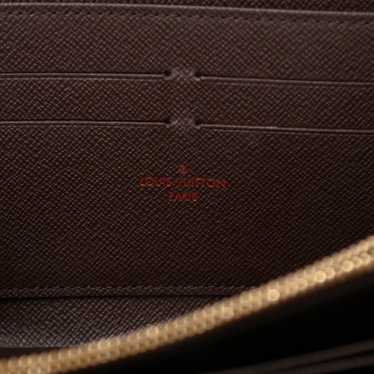 Louis Vuitton Damier Ebene Zippy Wallet 6 of 7