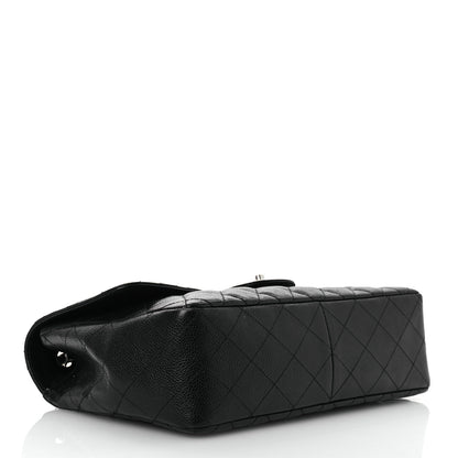 Chanel Caviar Quilted Jumbo Double Flap Black 4 of 16