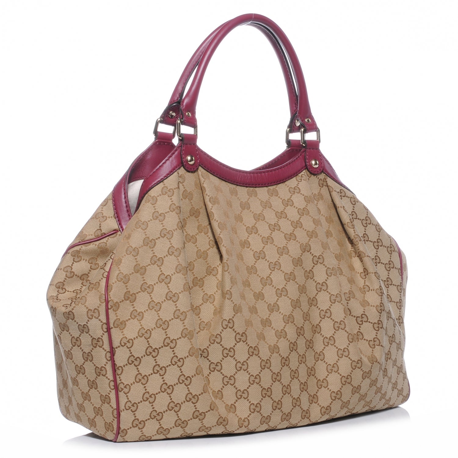 Gucci Monogram Large Sukey Cherry Saks Exclusive 3 of 9