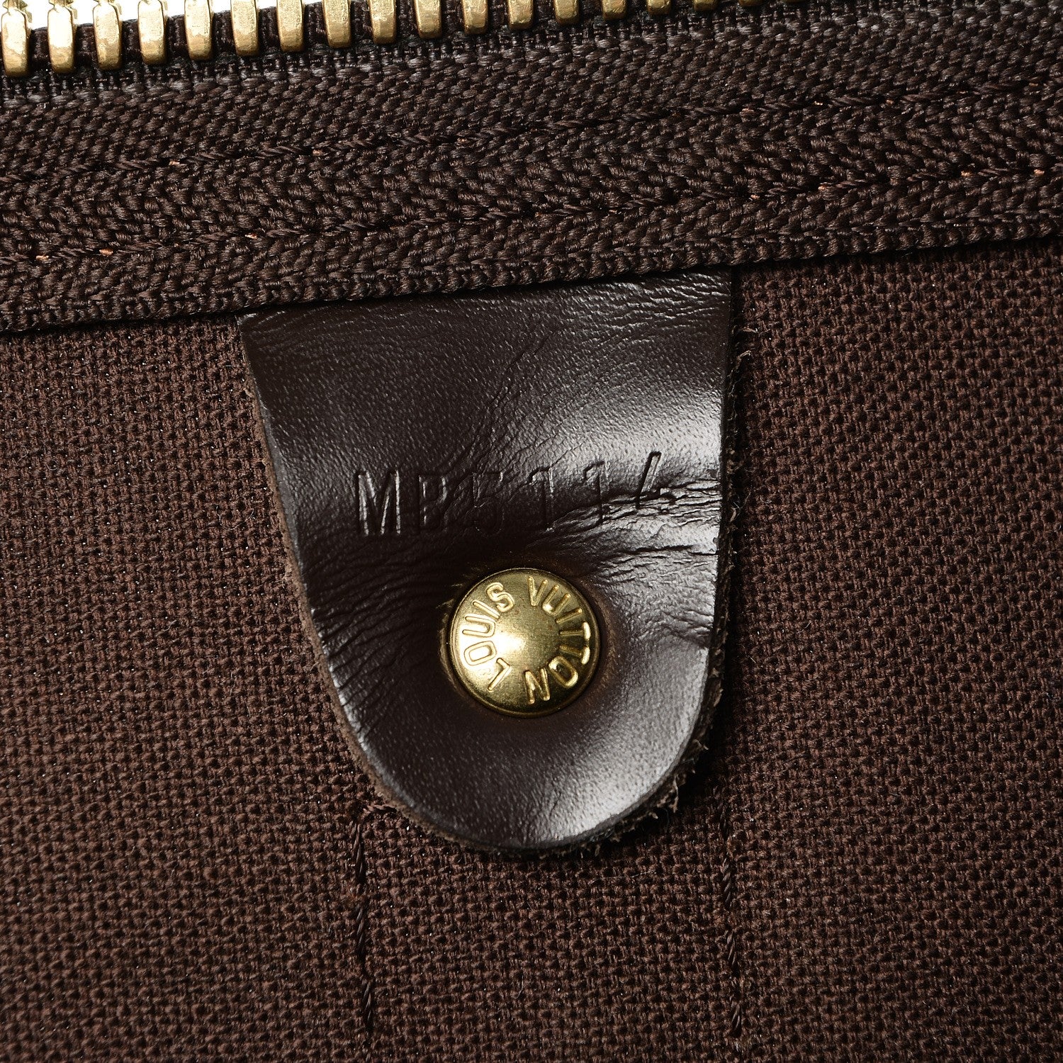 Louis Vuitton Damier Ebene Keepall 50 7 of 13