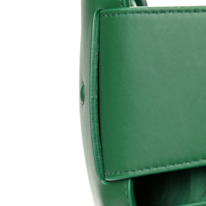 Bottega Veneta French Calfskin Large Shell Bag Racing Green 9 of 9