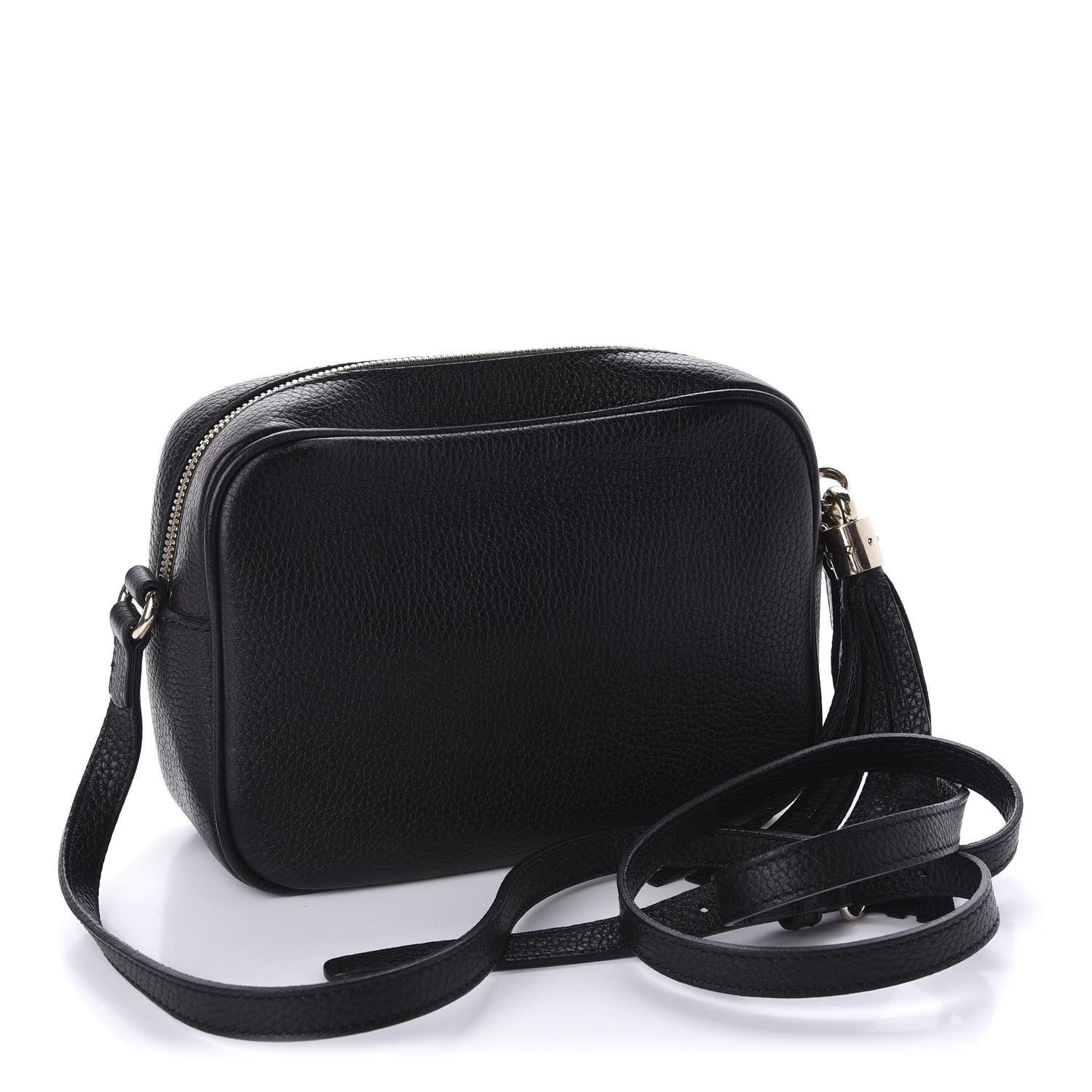 Gucci Pebbled Calfskin Small Soho Disco Bag Black 3 of 10