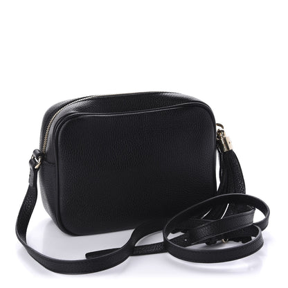 Gucci Pebbled Calfskin Small Soho Disco Bag Black 3 of 10