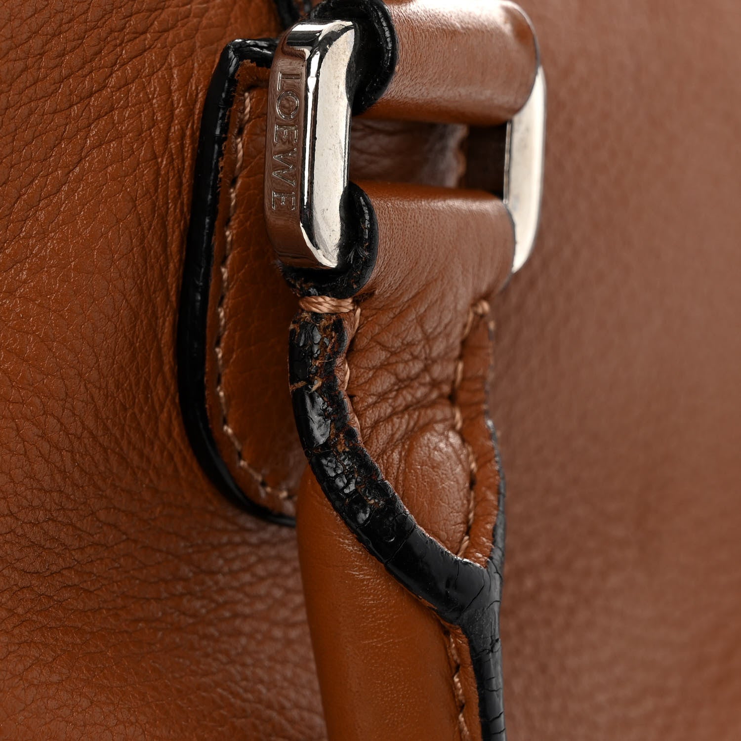 Loewe Calfskin Medium Amazona Tan 11 of 12