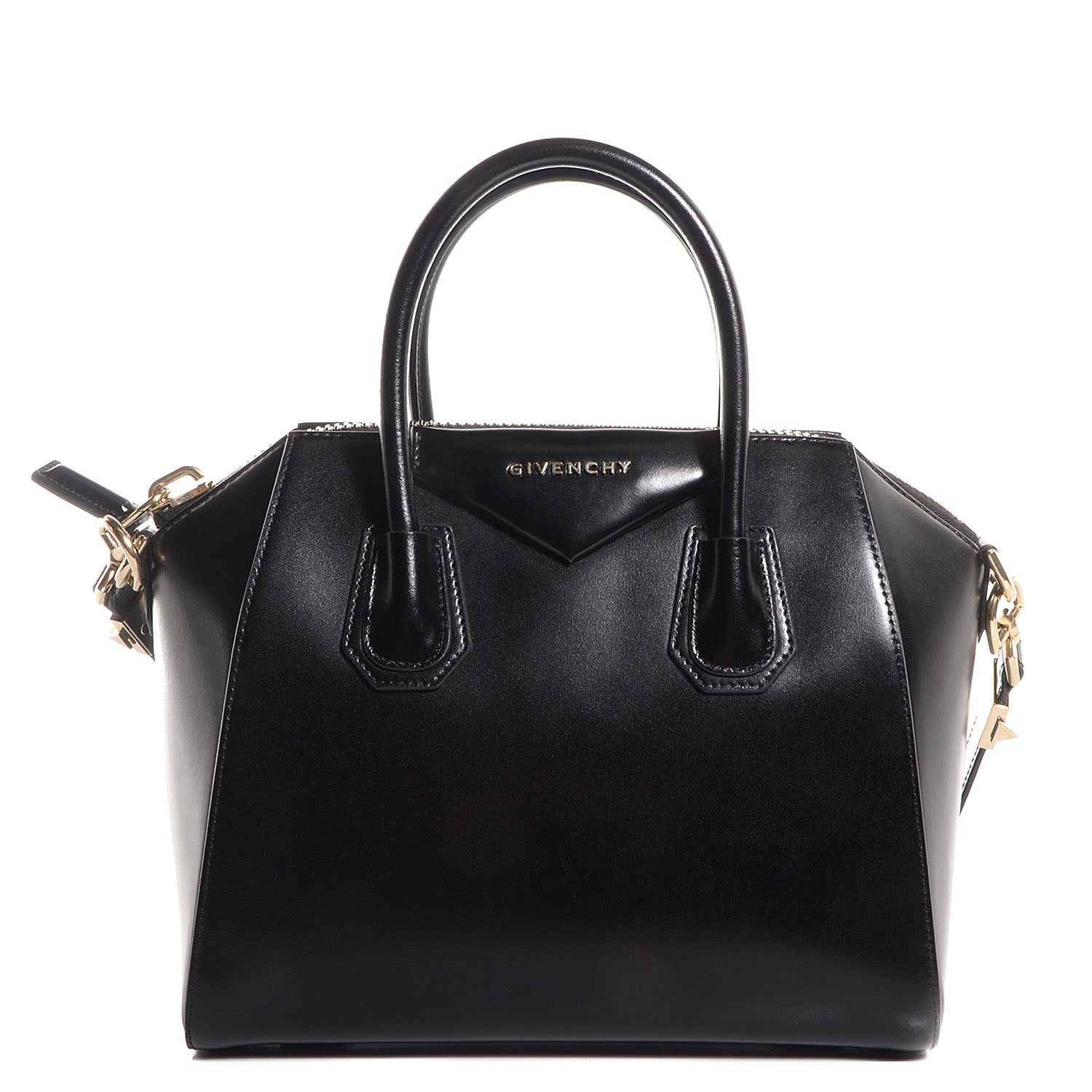 Givenchy Shiny Lord Calfskin Small Antigona Black 1 of 11