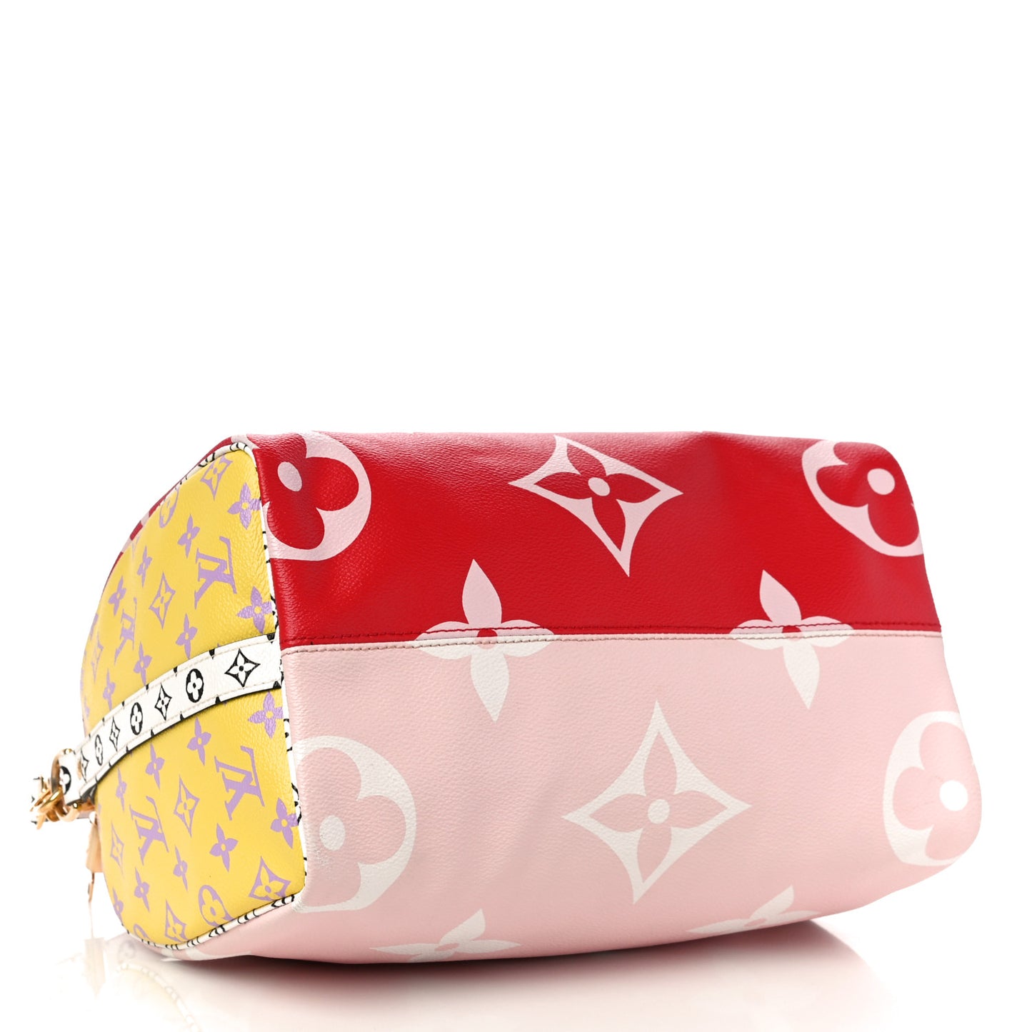 Monogram Giant Speedy Bandouliere 30 Rouge
