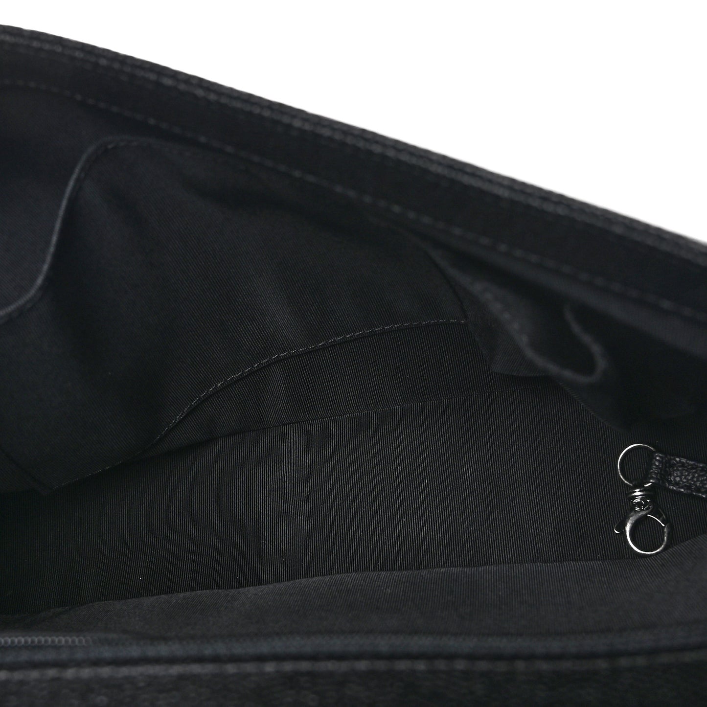 Caviar Quilted Large Boy Flap Black