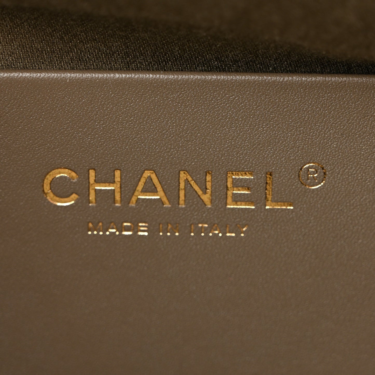 Pony Hair Mini Chanel 25 Handbag Dark Khaki