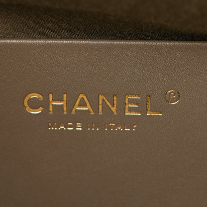 Chanel Pony Hair Mini Chanel 25 Handbag Dark Khaki 6 of 11