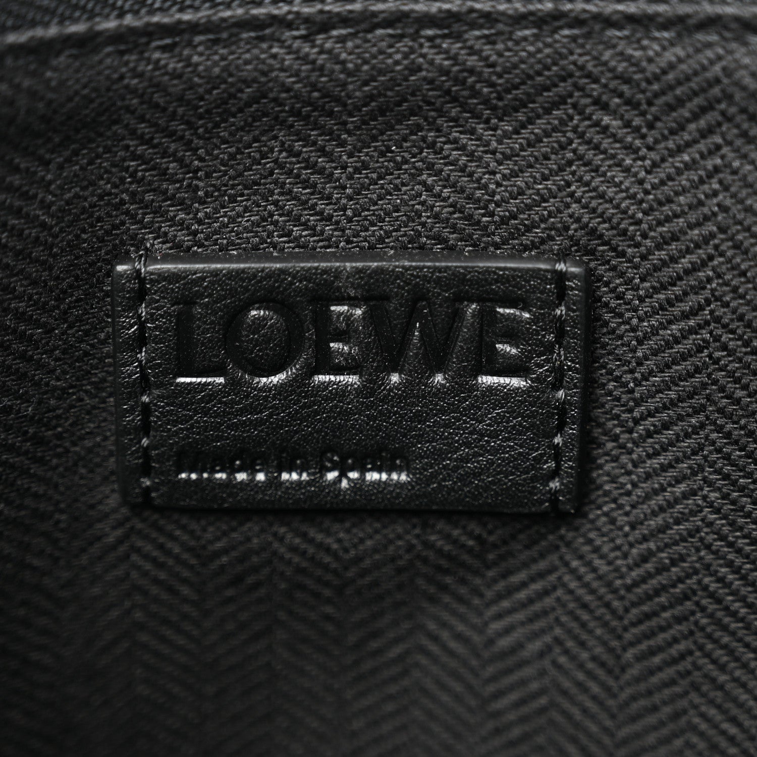 Loewe Calfskin Mini Hammock Hobo Black 6 of 10
