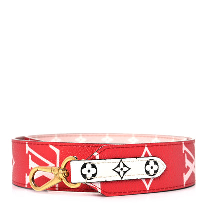 Louis Vuitton Monogram Giant Bandouliere Shoulder Strap Rouge 1 of 5