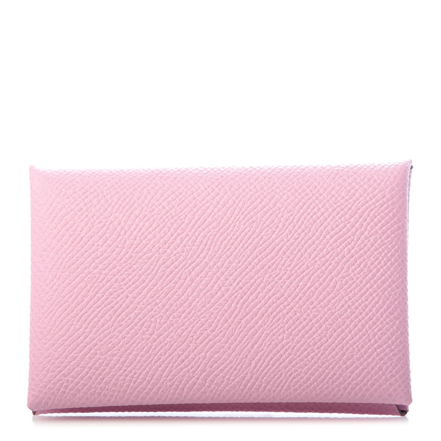 Hermes Epsom Calvi Card Case Mauve Sylvestre 1 of 6
