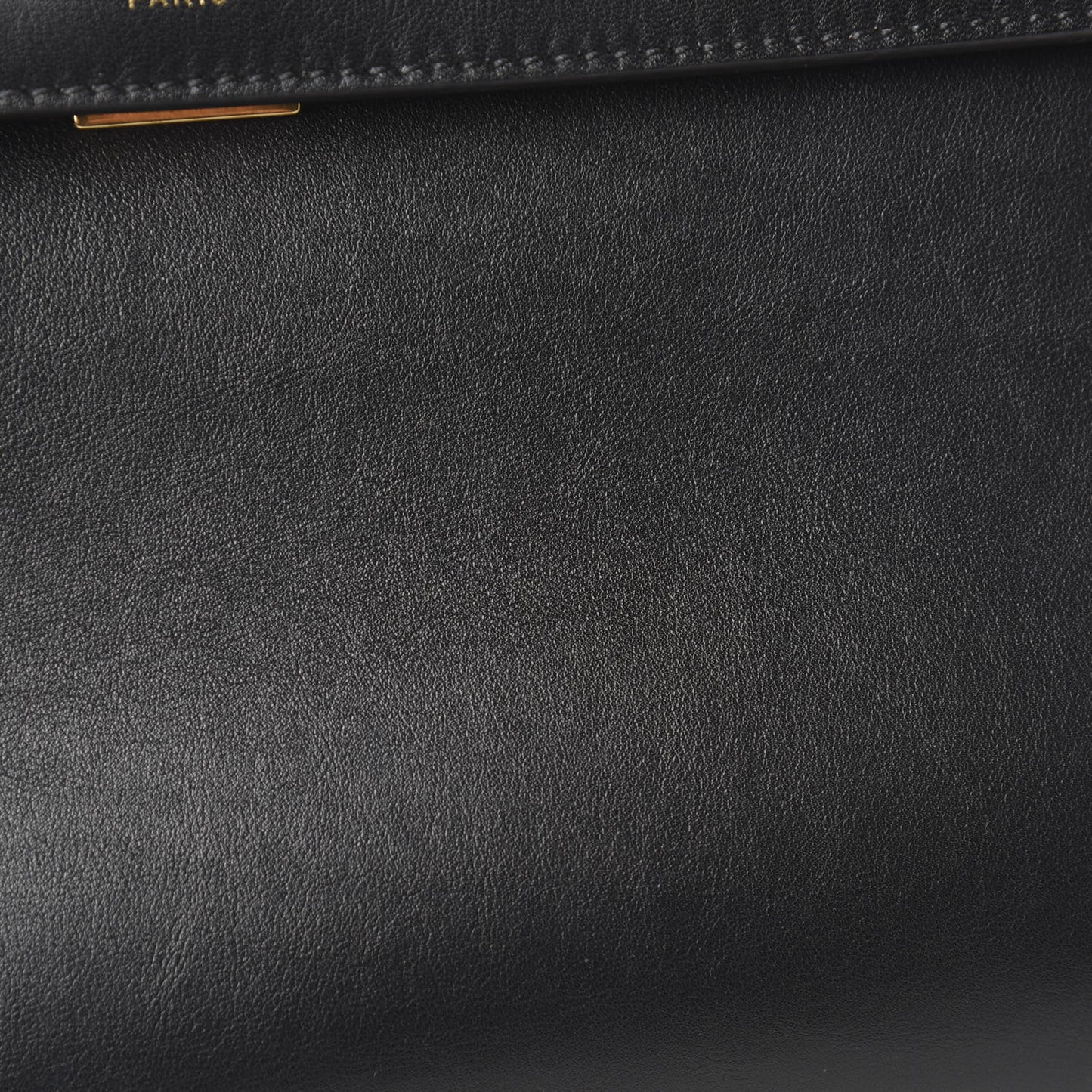 Calfskin Large Whip Top Handle Shoulder Bag Black