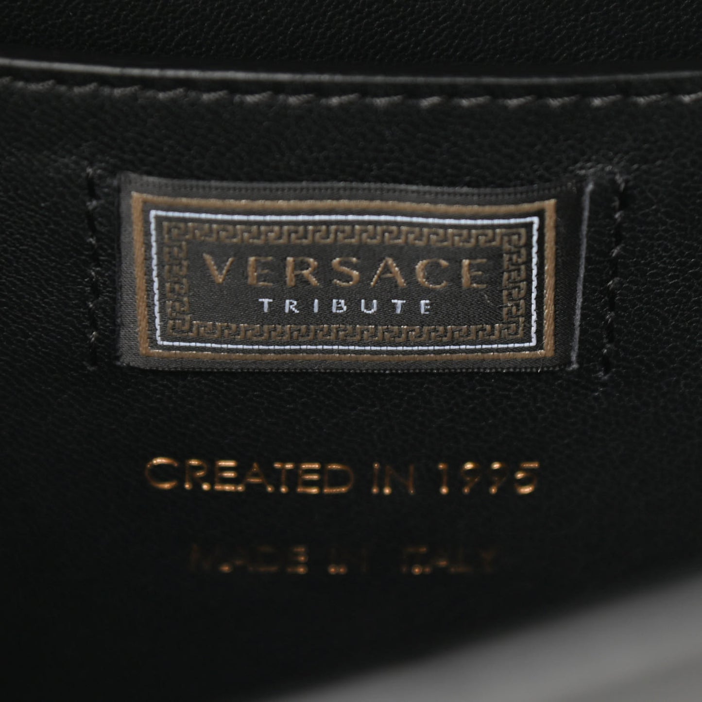 Calfskin Icon Handbag Black