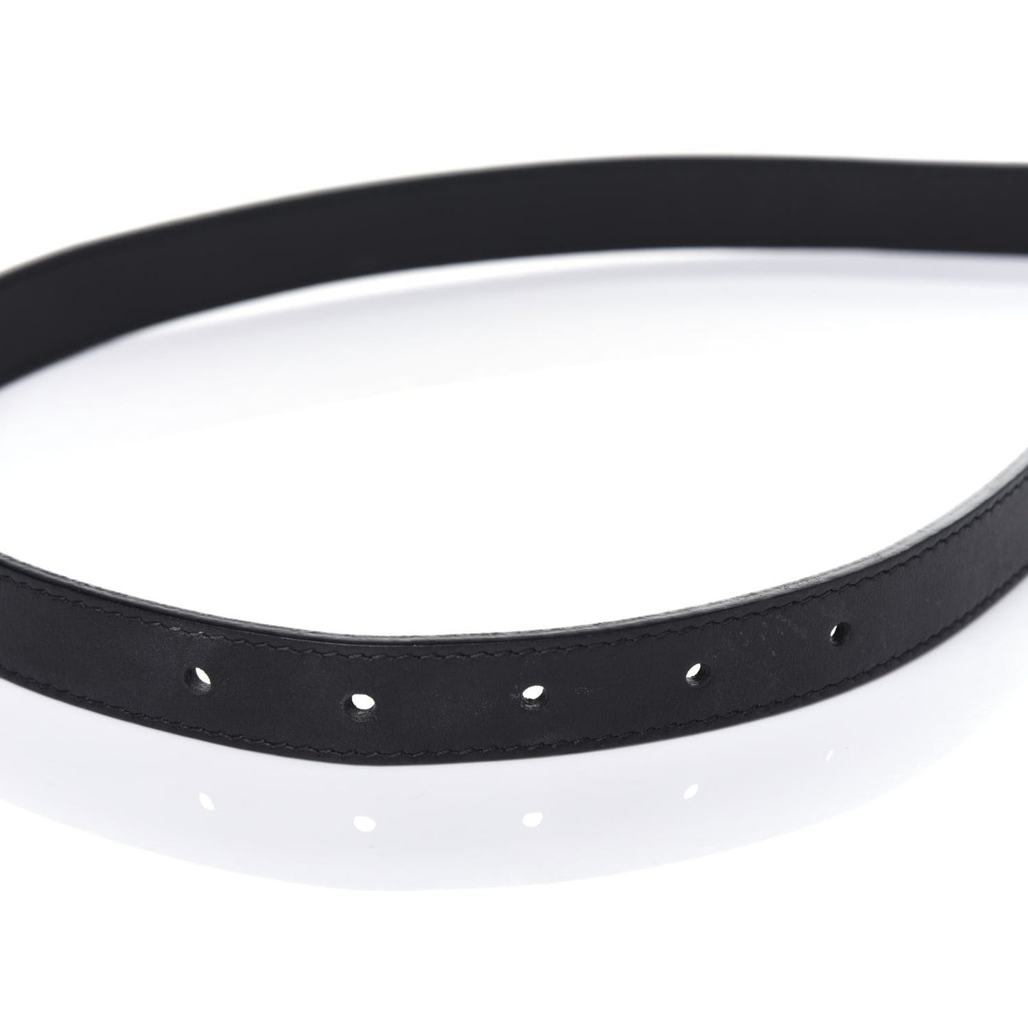 Calfskin Double G 20mm Belt 75 30 Black